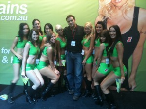 Cebit booth babes CeBIT 'Booth Babes' for CrazyDomains