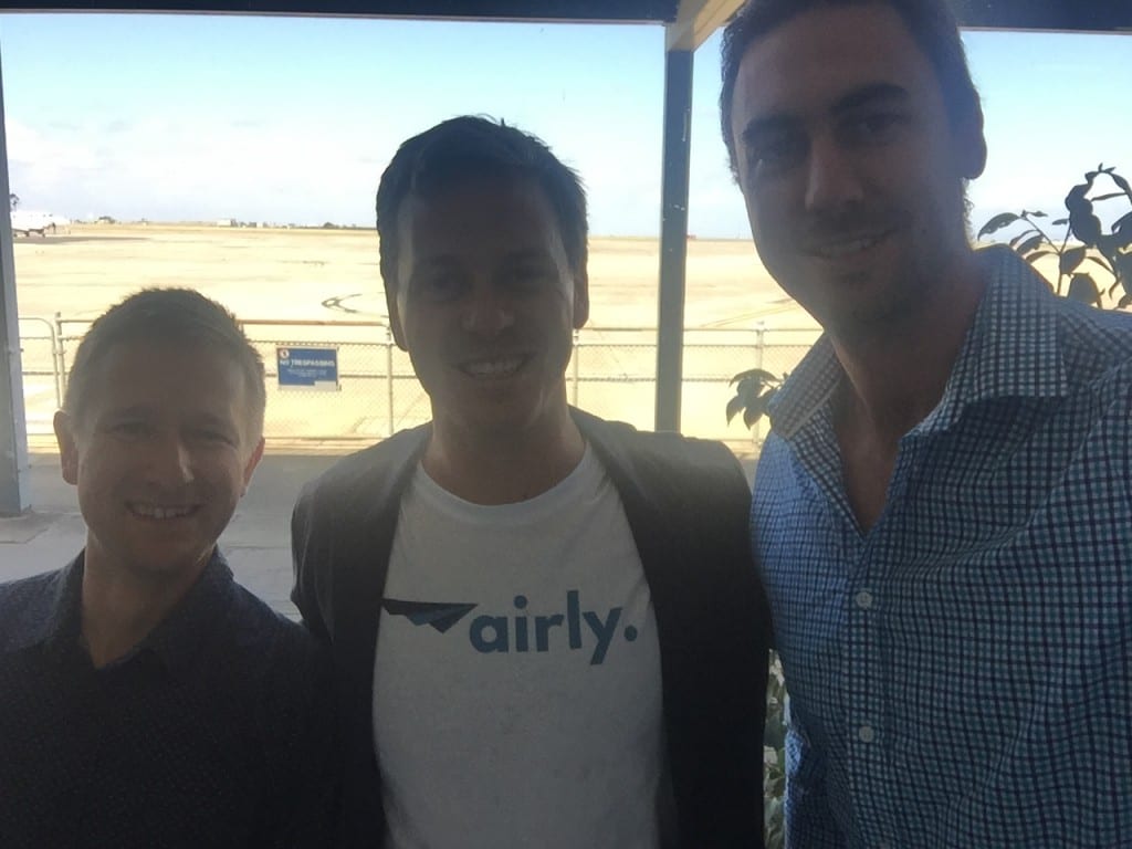Airly co-Founders from left: Ivan Vysotskiy, Alexander Robinson and Luke Hampshire