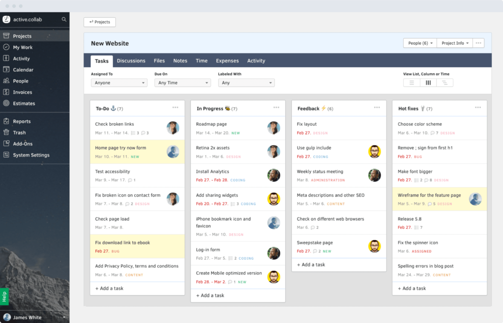 Workload Management Software - ActiveCollab