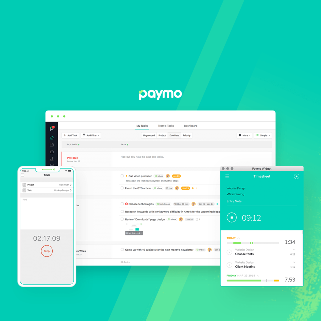 Work Management Software - Paymo