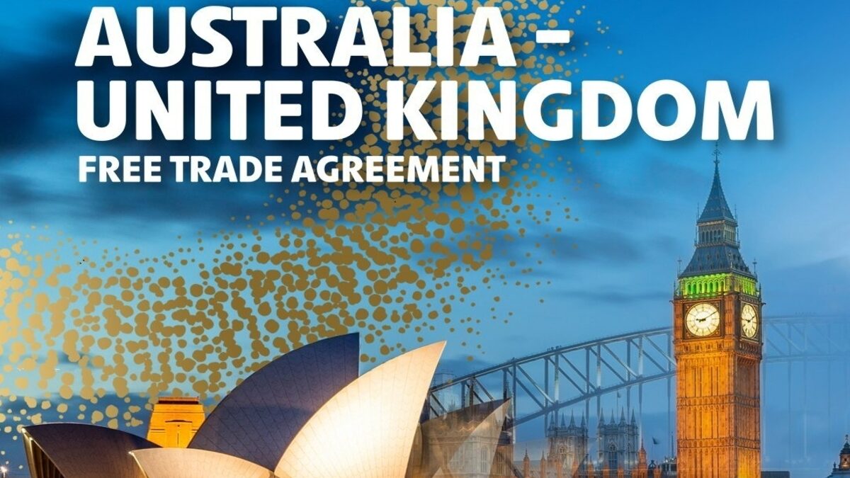 Das Freihandelsabkommen zwischen Australien und Großbritannien tritt in Kraft