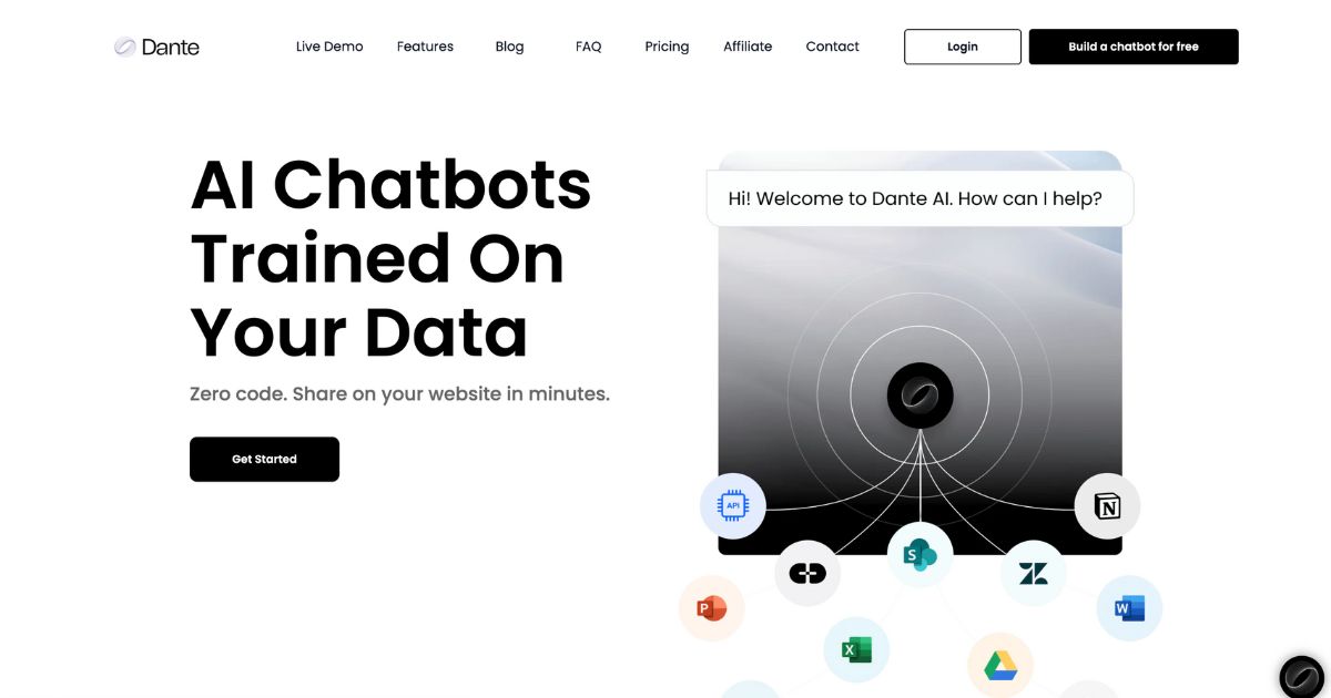 DanteAI : révolutionner les chatbots IA pour votre entreprise