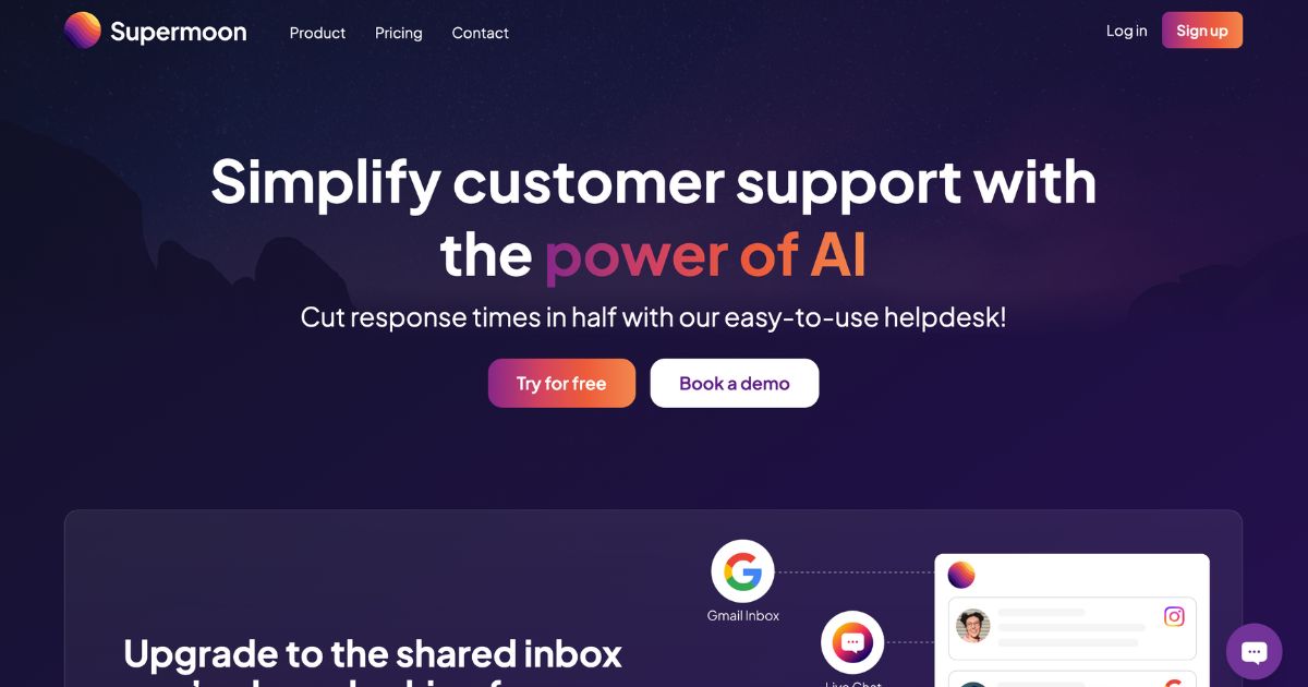 Supermoon: Elevate your customer support with Ai