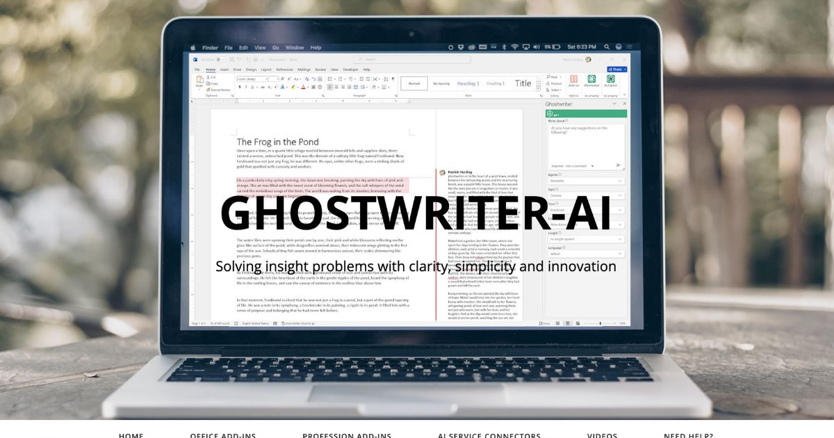 GhostWriterAi : améliorez votre écriture avec Ai
