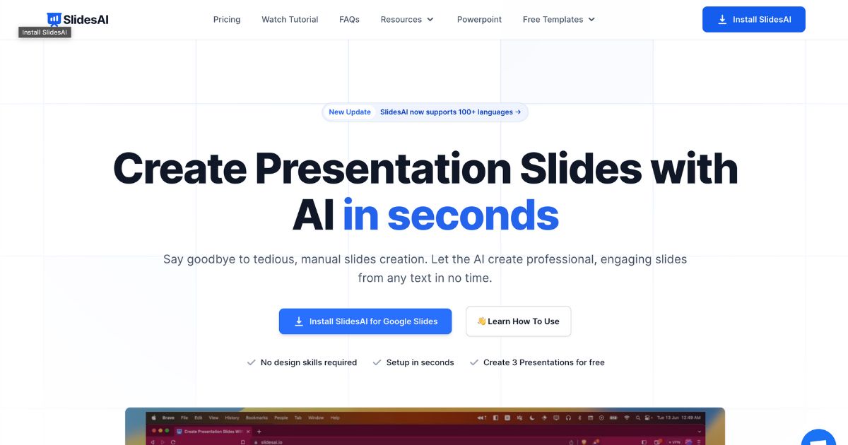 SlidesAI : créez des présentations avec l’IA