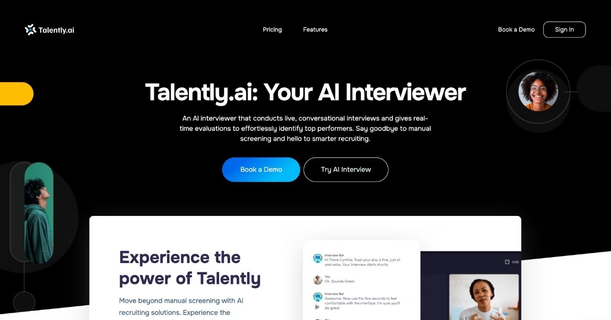 Talently.ai : Solutions de recrutement IA – –