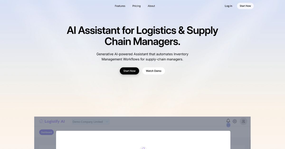 Logistify : assistance IA pour une gestion efficace de la chaîne d’approvisionnement