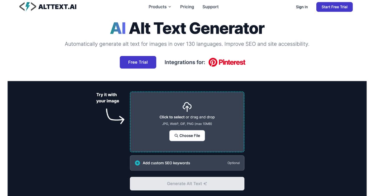 AltText.ai: AI alt text generator for improved SEO