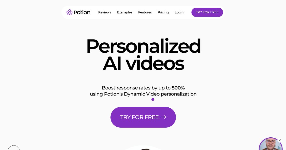 Potion: Personalized AI video prospecting