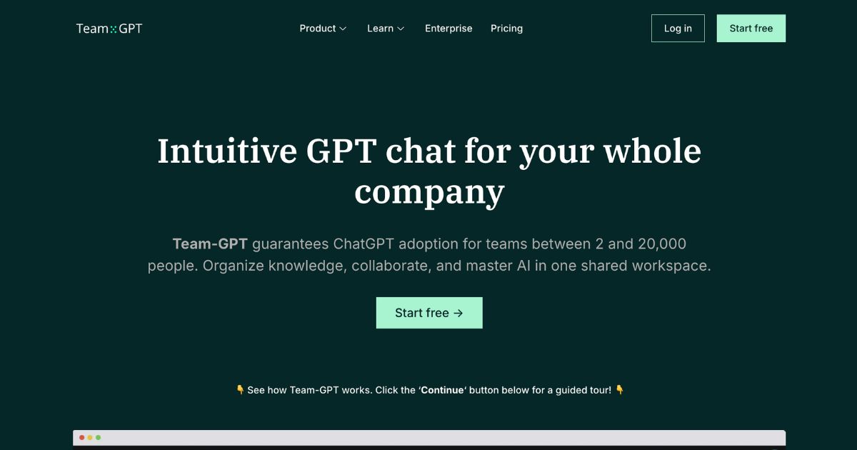 TeamGPT: Organize, Collaborate, and Master AI