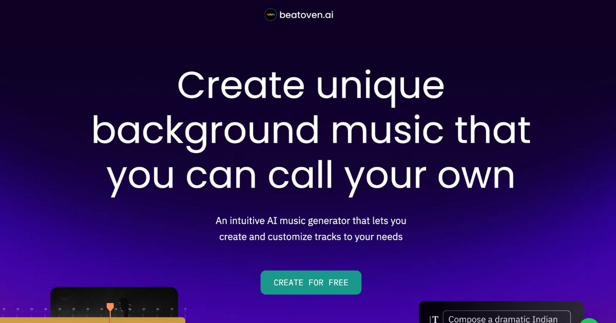 beatoven: AI Music Generator & Customizer