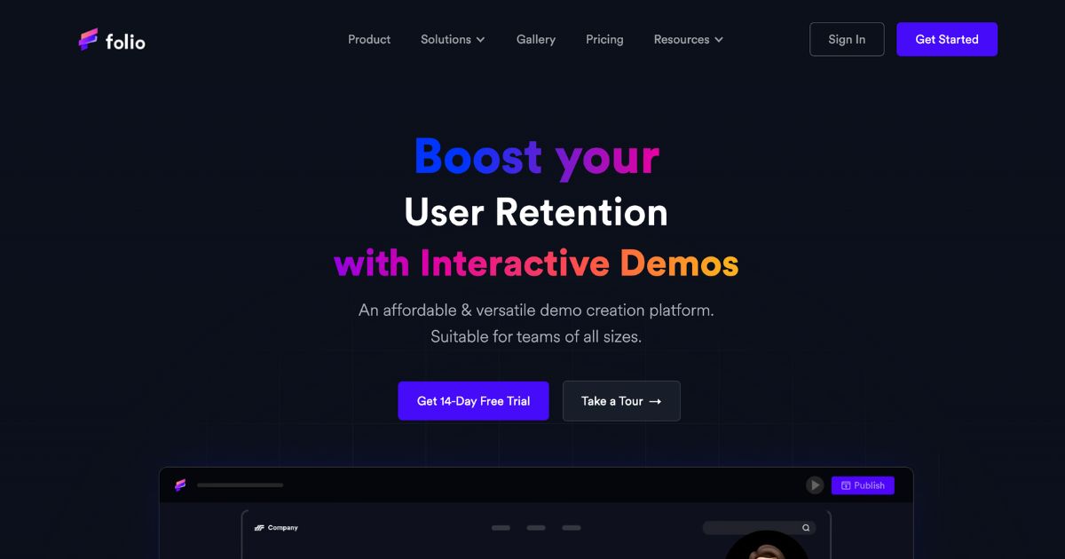 Folio: Versatile demo creation platform