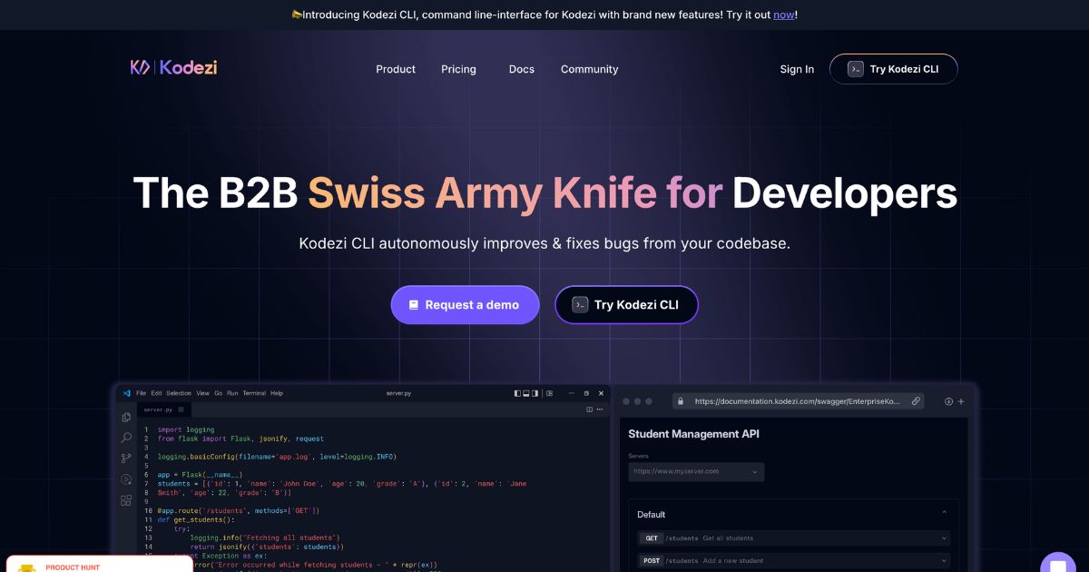 Kodezi: AI assistant for developers – Dynamic Business