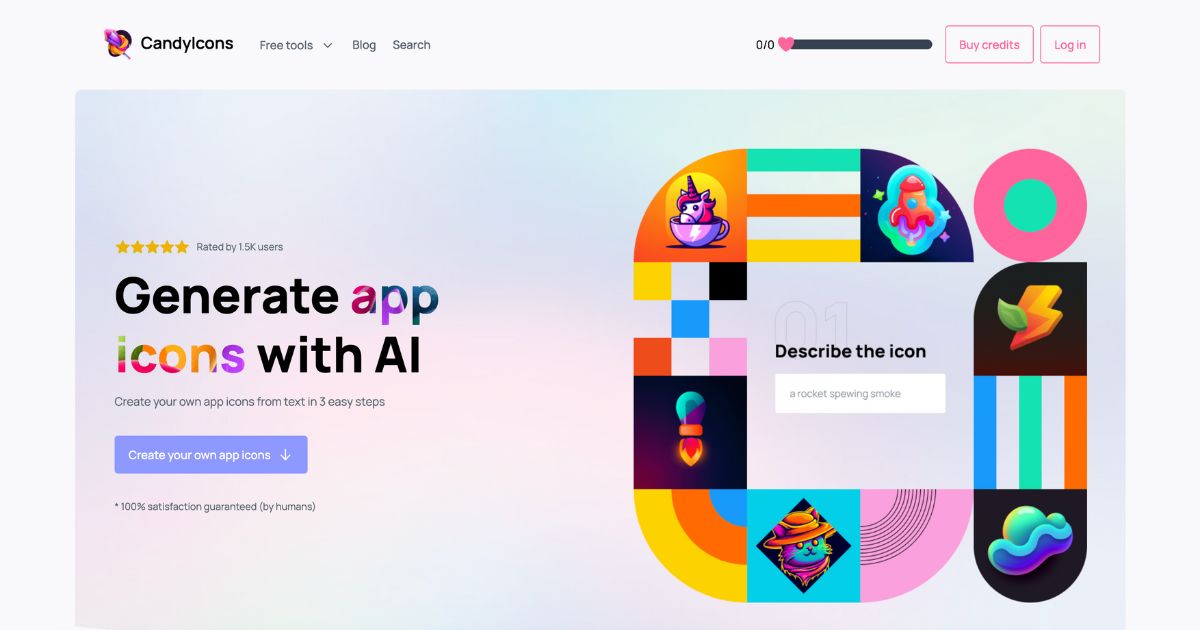 CandyIcons: AI app icon generator – Dynamic Business