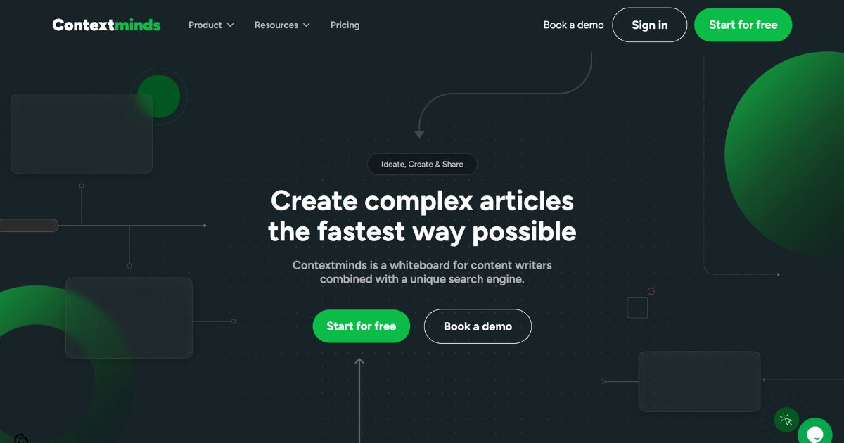 ContextMinds: Content creation made easy