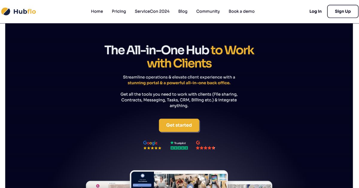 Hubflo: All-in-one client management