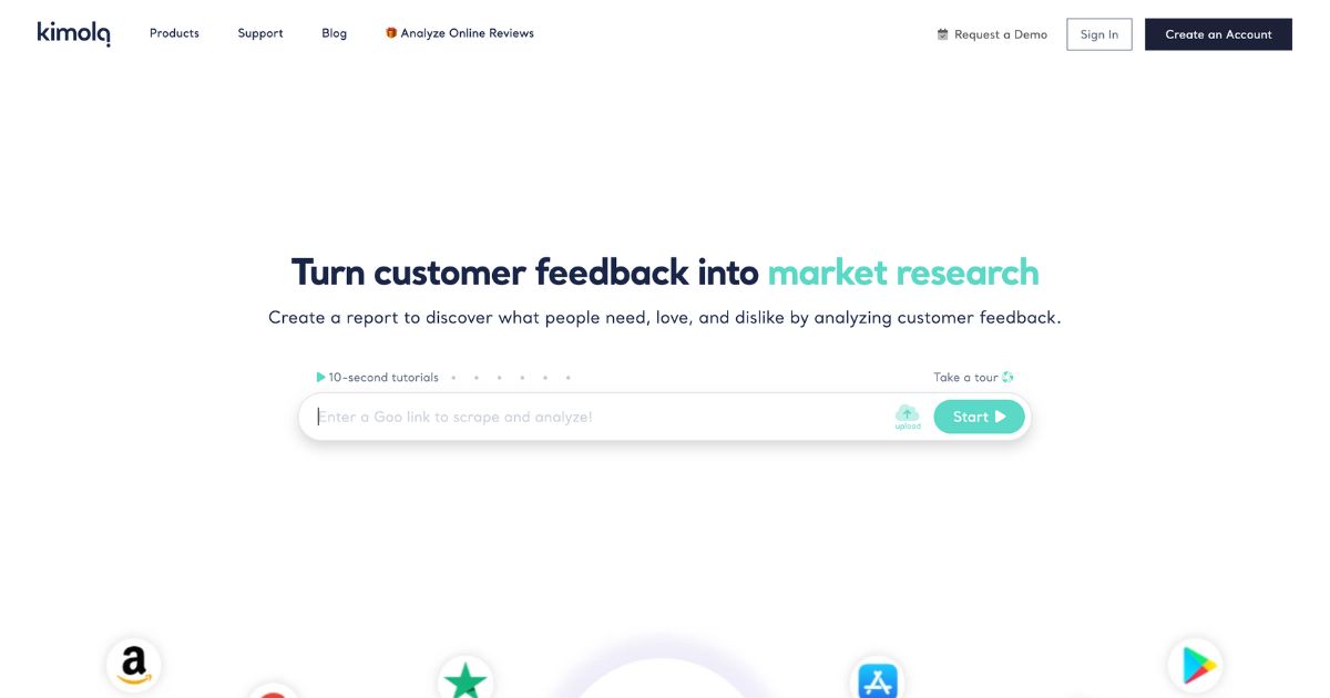 Kimola: Feedbacks into insights