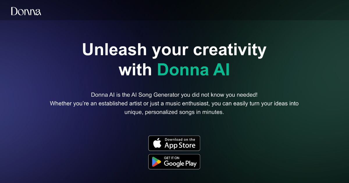 Donna: AI song generator and music creator – Dynamic Business