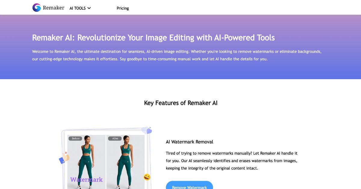 Remaker: AI-powered image editing tool – Dynamic Business