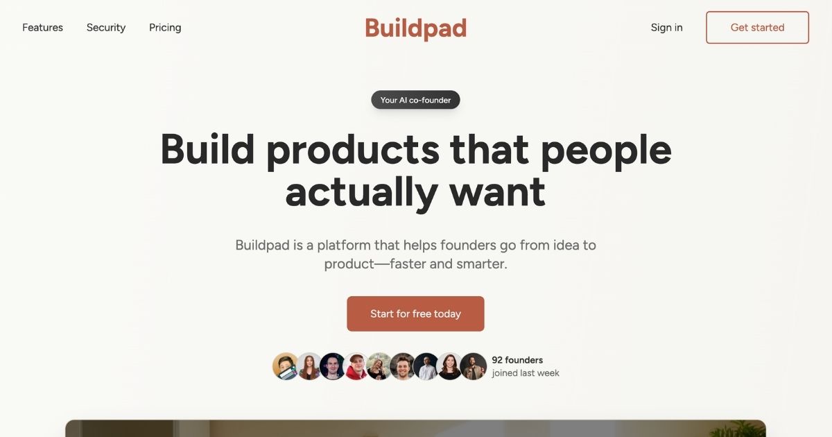 BuildPad: Idea to product faster and smarter