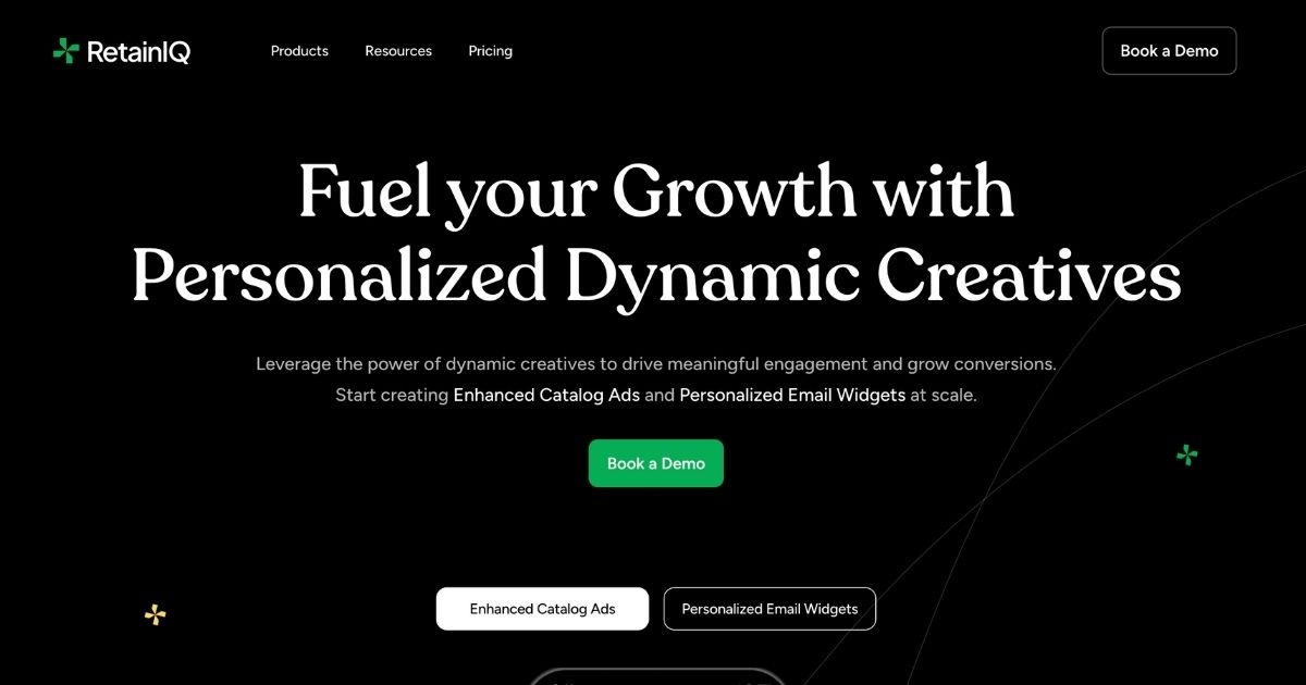 RetainIQ: Dynamic, personalized creatives