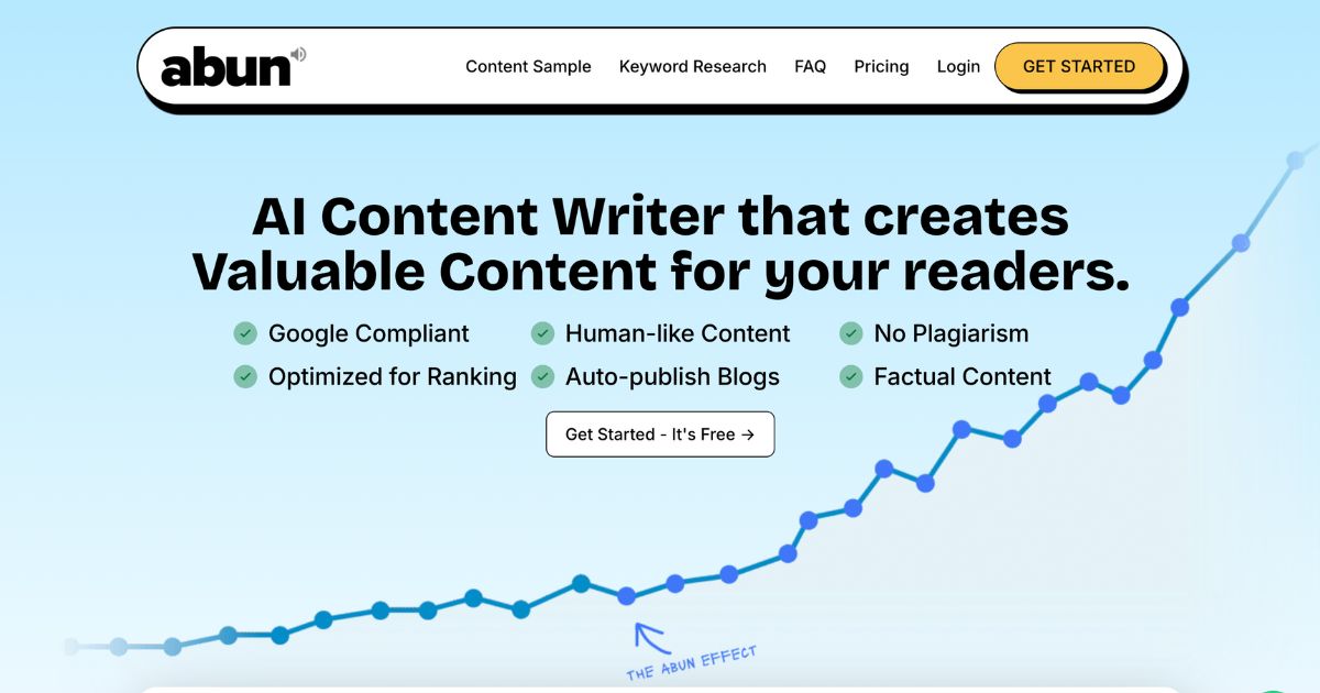 Abun: AI content writer