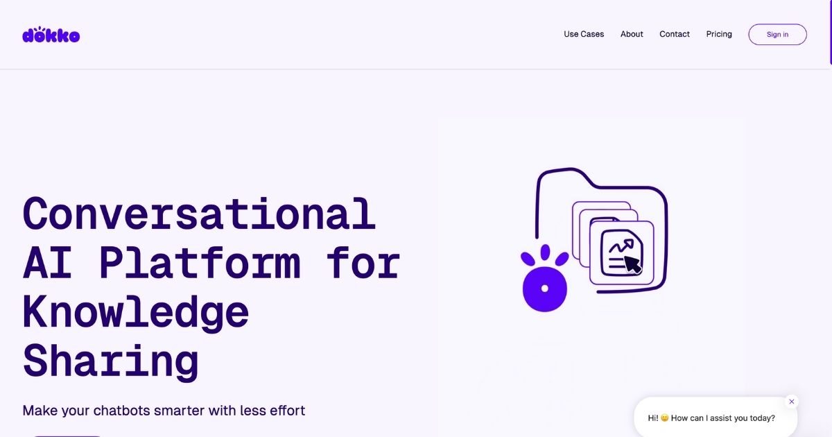Dokko: Conversational AI for knowledge sharing