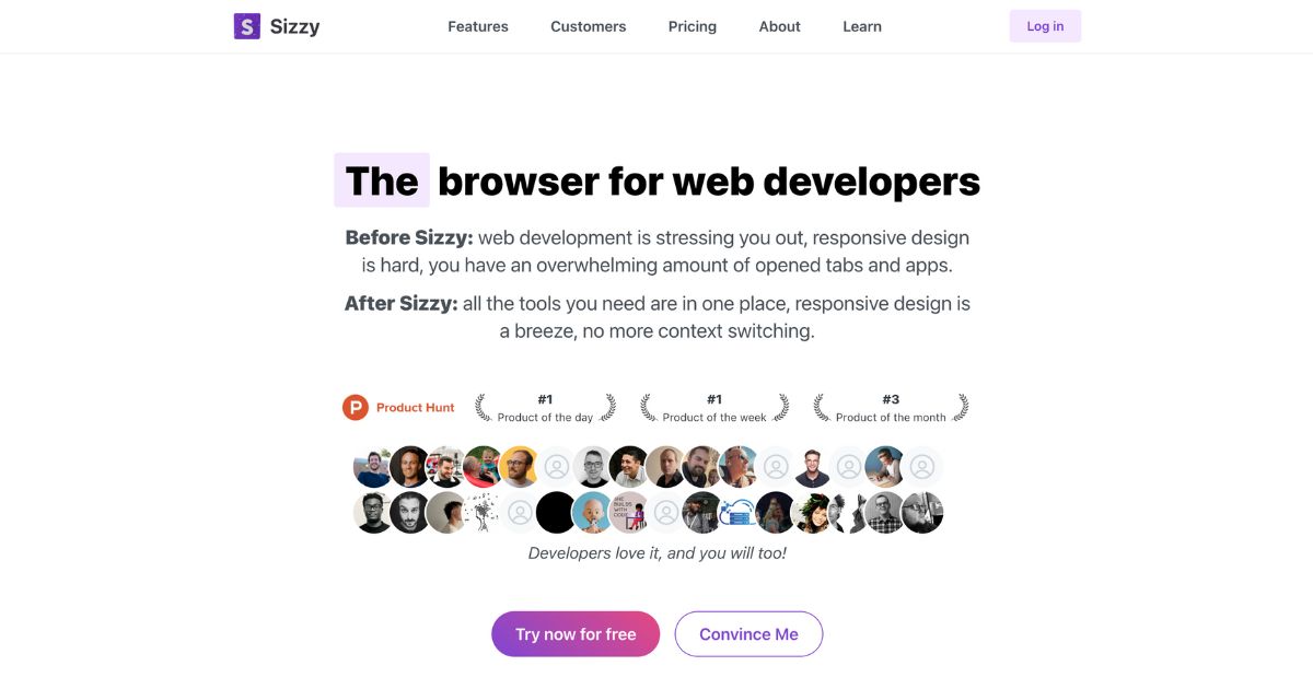 Sizzy: The ultimate web developers’ browser