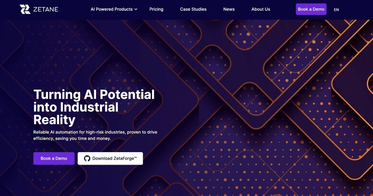 Zetane: Industrial AI automation