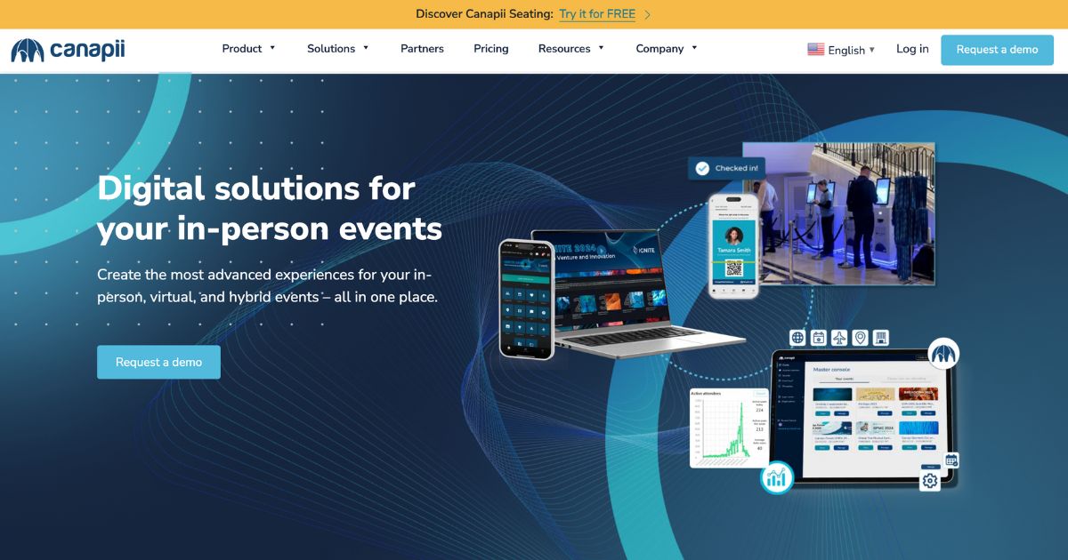 Canapii: Comprehensive event management solution