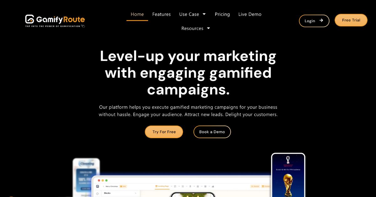 GamifyRoute: Gamified marketing tool