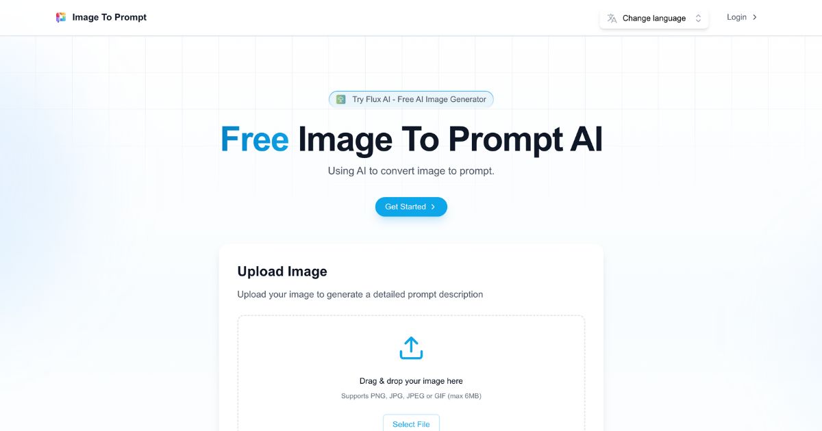 ImageToPrompt: Image-to-prompt converter