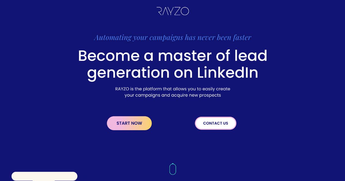 Rayzo: LinkedIn lead generation automation