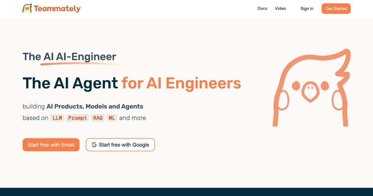 Teammately: Autonomous AI engineer