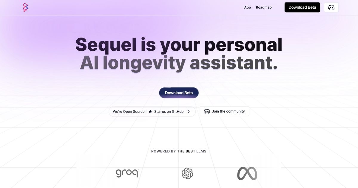 Sequel: Personalized AI longevity assistant