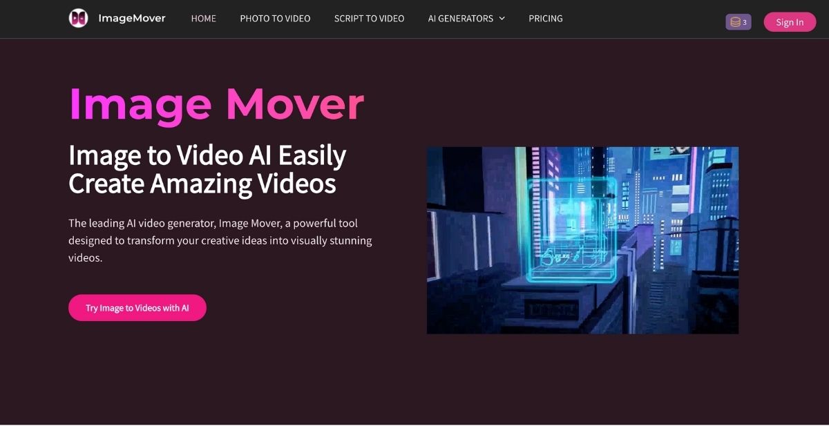 ImageMover: AI video maker