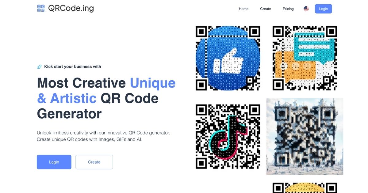 QRCodeing: Innovative QR code generator