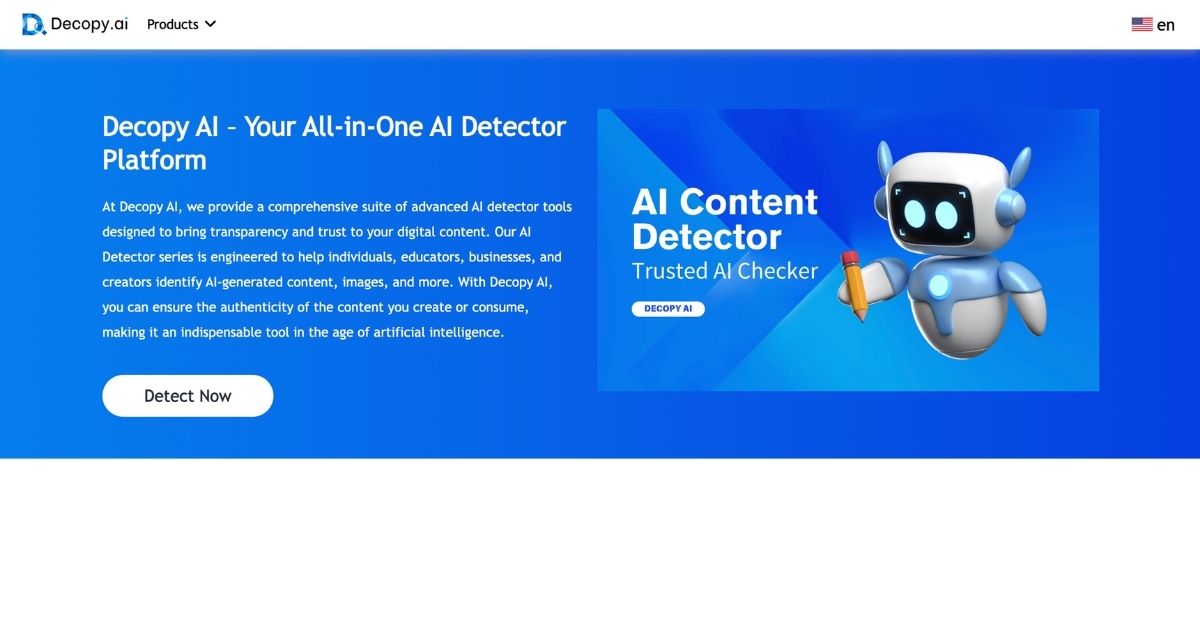 Decopy: AI detection suite