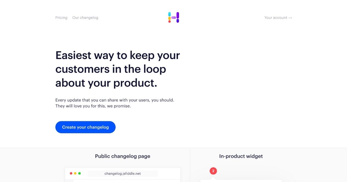 Headway: Simple customer update tool