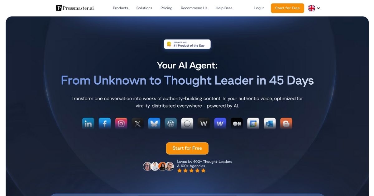 PressMaster: AI-powered PR & marketing