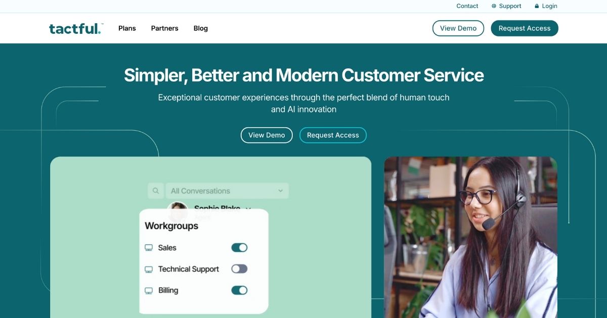 Tactful: Customer service tool