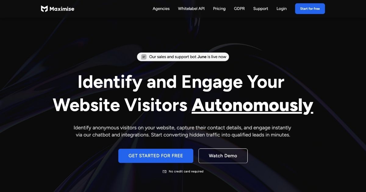 MaximiseAI: Visitor engagement and conversion thumbnail