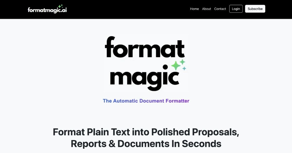 formatmagic.ai