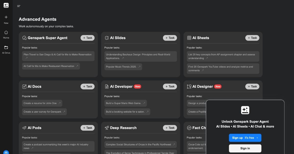 Genspark AI: Enhancing Productivity with AI