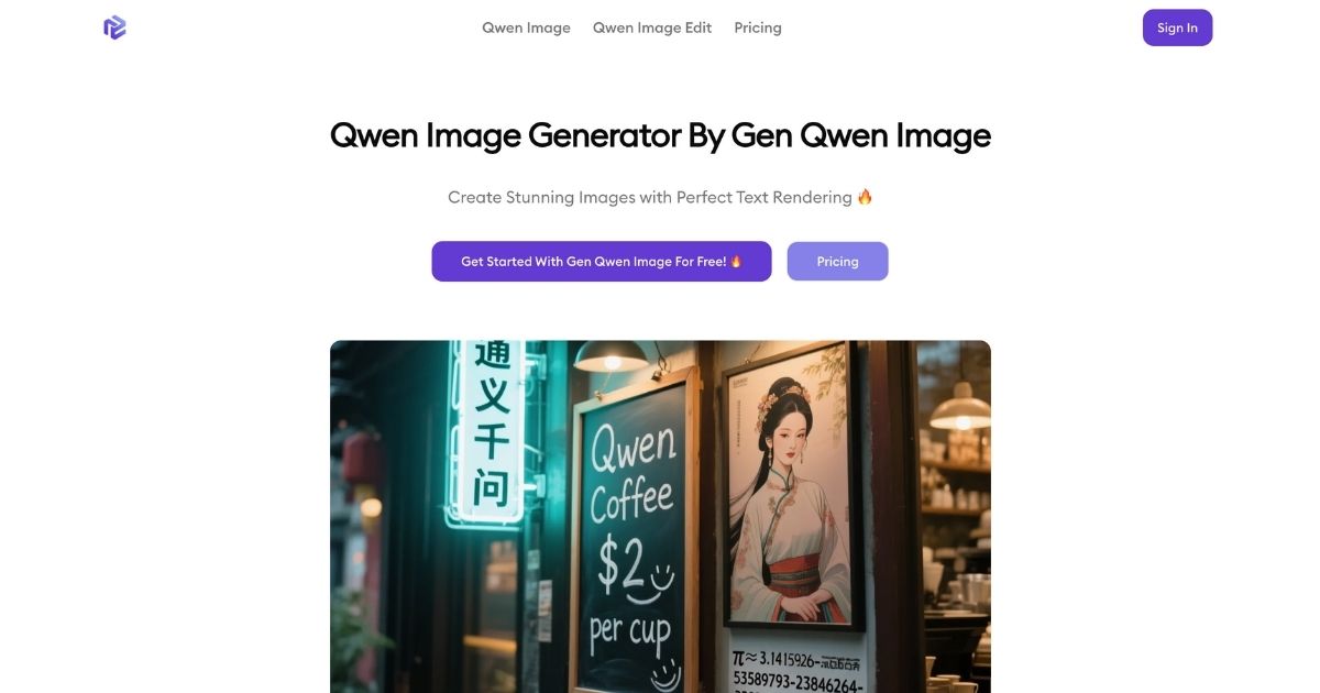Gen Qwen Image: AI Text-to-Image Generation