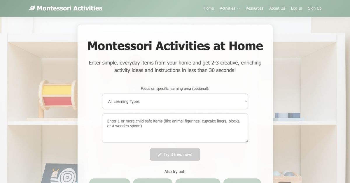 montessoriactivitiesathome.com