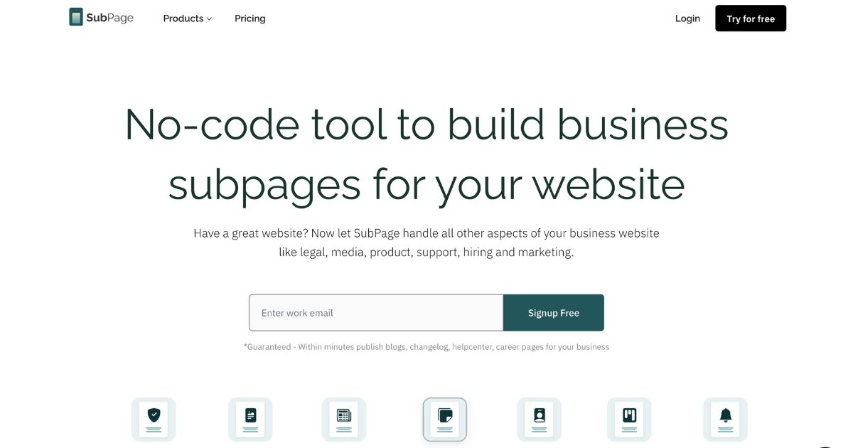 subpage.app