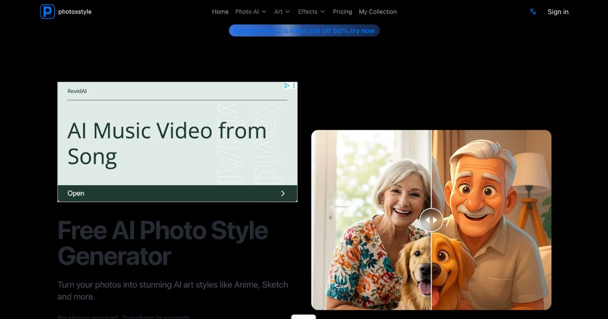PhotosStyle: AI-Powered Image Transformation Tool - Dynamic Business